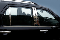 Honda CRV 2001–2006 RVS deurstijl sierlijsten (6-delig) foto 1