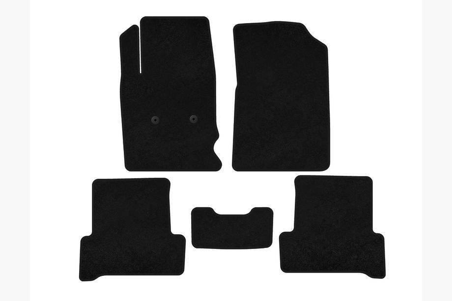Chevrolet Colorado 2012–2022 Textielmatten Classic (Zwart) Image