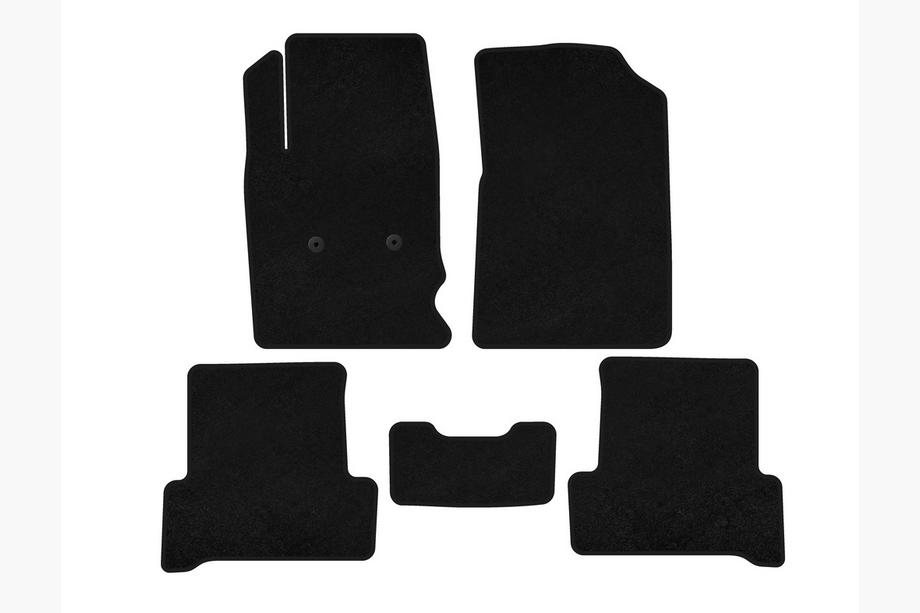 Chevrolet Colorado 2012–2022 Premium stoffen automatten (Zwart) Image