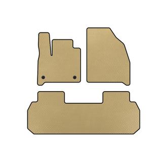 EVA automatten voor interieur (2 rijen, beige)