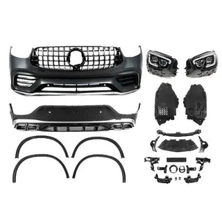 Restyling kit voor GLC63 2022 Mercedes GLC Coupé C253 2016–2023 foto 1