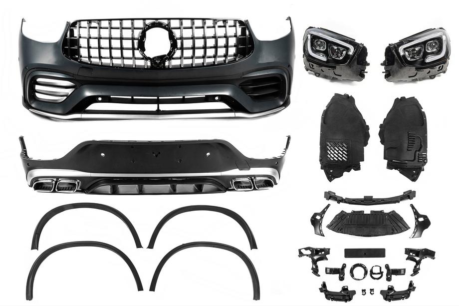 Mercedes GLC Coupé C253 2016–2023 Restyling kit voor GLC63 2022 Image