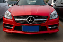 Mercedes SLK R172 2011–2016 Diamond Black voorgrille foto 1