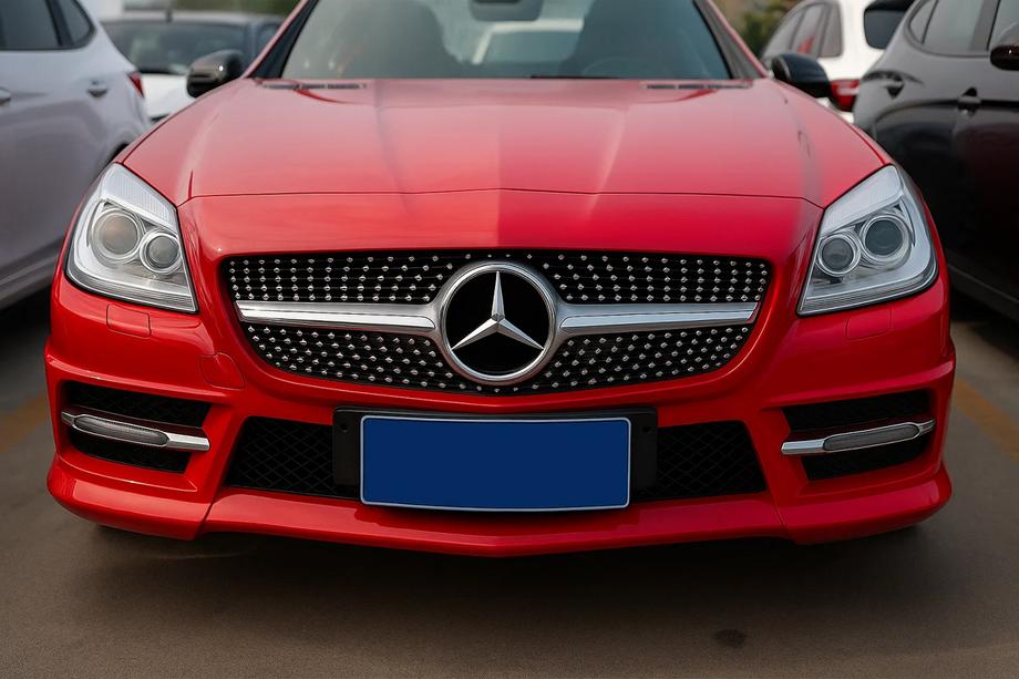 Mercedes SLK R172 2011–2016 Diamond Black voorgrille Image