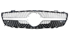 Mercedes SL R231 2012–2020 Voorgrille Diamond Black (2012-2016) foto 2