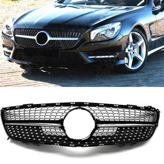 Voorgrille Diamond Black (2012-2016) Mercedes SL R231 2012–2020 foto 1