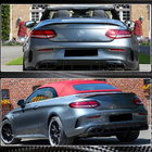 Mercedes C-klasse W205 2014–2021 Spoiler (cabrio, carbon) foto 4