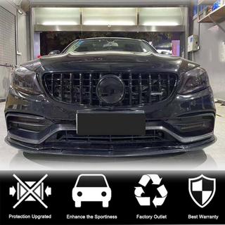 Voorbumper lip Lip V1 (voor coupé/cabriolet C63 AMG 2015-2019, carbon) foto 2