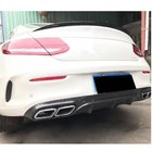 Mercedes C-klasse W205 2014–2021 Spoiler V3 (voor coupé 2015-2019, carbon) foto 2