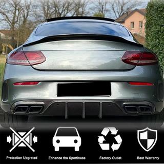 Spoiler V4 (voor coupé 2015-2019, carbon) foto 2