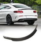 Mercedes C-klasse W205 2014–2021 V8 spoiler (voor coupé 2015-2019, carbon) foto 1