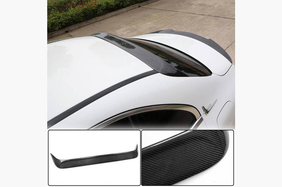 Mercedes C-klasse W205 2014–2021 Koplampwenkbrauwen (voor SD 2015-2019, carbon) Image