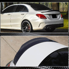 Mercedes C-klasse W205 2014–2021 Spoiler V4 (voor SD 2015-2021, carbon) foto 5