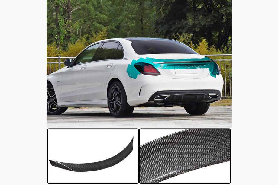 Mercedes C-klasse W205 2014–2021 Spoiler V5 (voor SD 2015-2021, carbon) Image
