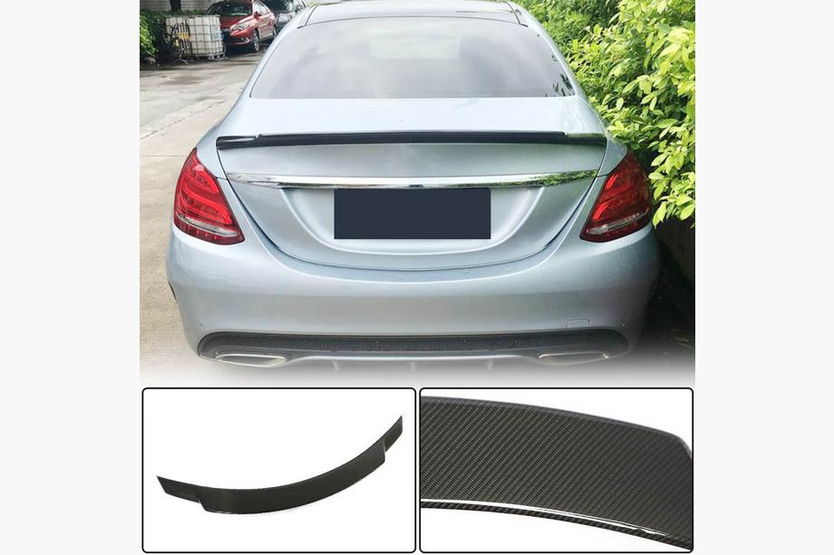 Mercedes C-klasse W205 2014–2021 V8 spoiler (voor SD 2015-2021, carbon) Image