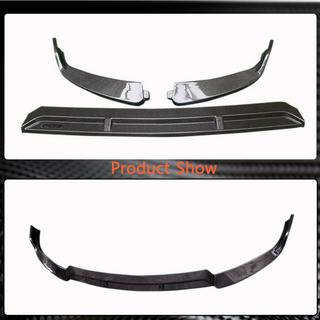 Voorbumper lip spoiler (voor SD AMG-Line 2019-2021, carbon) foto 4