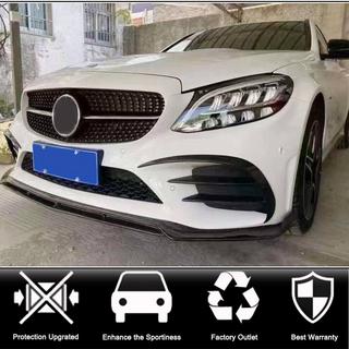 Voorbumper lip (voor SD AMG-Line 2015-2019, carbon) foto 2