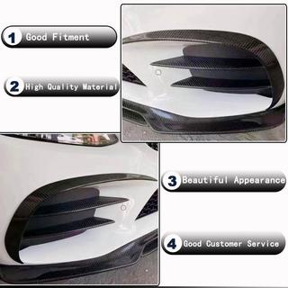 Voorbumper lip (voor SD AMG-Line 2015-2019, carbon) foto 3