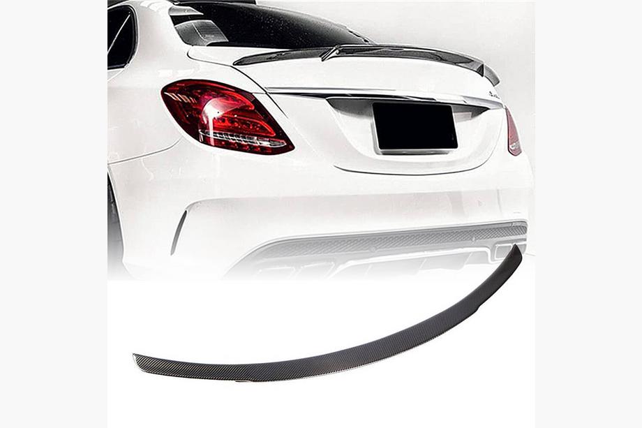 Mercedes C-klasse W205 2014–2021 V9 spoiler (voor SD 2015-2019, carbon) Image