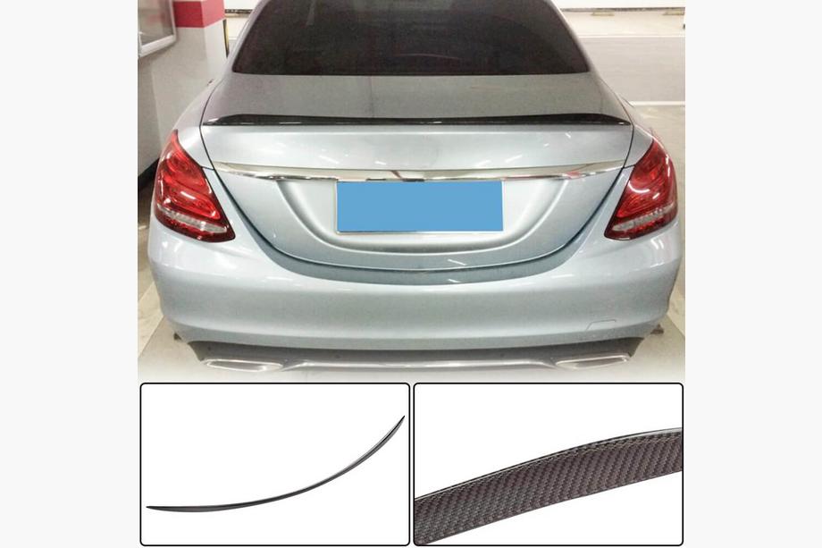 Mercedes C-klasse W205 2014–2021 Spoiler V11 (voor SD 2015-2021, carbon) Image