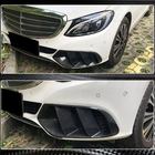 Mercedes C-klasse W205 2014–2021 Carbon mistlampkappen (voor SD Base 2015-2019, Carbon) foto 4