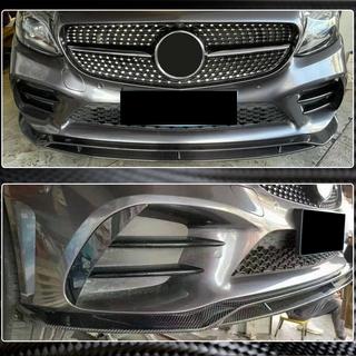 Carbon voorbumper lip (2019-2021, Carbon) foto 4