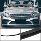 Mercedes C-klasse W205 2014–2021 Voorbumper lip Lip V1 (voor C43 AMG 2019-2021, carbon) foto 1