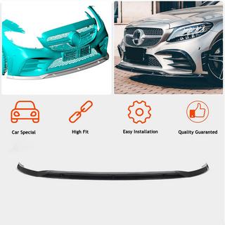 Voorbumper lip Lip V1 (voor C43 AMG 2019-2021, carbon) foto 2