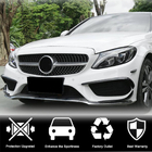 Mercedes C-klasse W205 2014–2021 Carbon voorbumper inserts (voor C43 AMG 2015-2019) foto 2