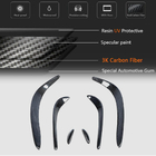Mercedes C-klasse W205 2014–2021 Carbon voorbumper inserts (voor C43 AMG 2015-2019) foto 5