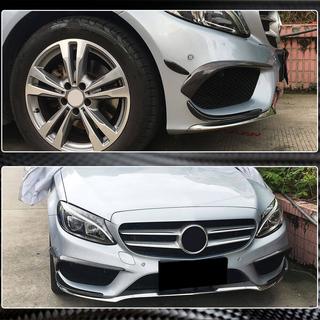 Carbon voorbumper inserts (voor C43 AMG 2015-2019) foto 4