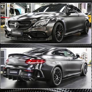 Zijskirts V1 (voor C43/C63 AMG 2015-2019, carbon) foto 4