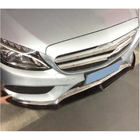 Mercedes C-klasse W205 2014–2021 Voorbumper lipspoiler Lip V6 (voor C43 AMG 2015-2019, carbon) foto 5