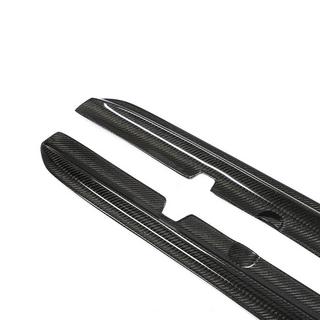 Side skirts V4 (voor C43/C63 AMG 2015-2019, carbon) Mercedes C-klasse W205 2014–2021 foto 4