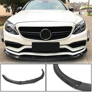 Carbon frontlip voor voorbumper Lip V3 (voor SD C63 AMG 2015-2019, carbon) foto 2