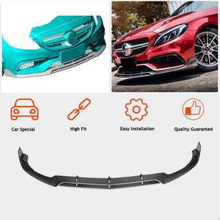 Voorbumper lipspoiler V4 (voor SD C63 AMG 2015-2019, carbon) foto 3