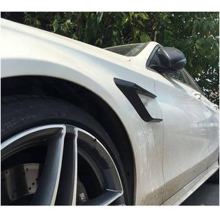 Carbon voorspatbord lijsten (voor SD C63 AMG 2015-2019, Carbon) foto 3