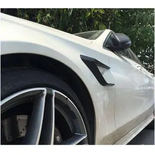 Carbon voorspatbord lijsten (voor SD C63 AMG 2015-2019, Carbon) foto 3