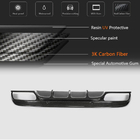 Mercedes C-klasse W205 2014–2021 Achterbumper diffuser (voor SD C43/C63 AMG 2015-2019, carbon) foto 5