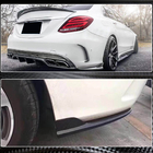 Mercedes C-klasse W205 2014–2021 Achterbumper flaps Flap (voor SD C43/C63 AMG 2015-2019, carbon) foto 3
