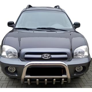 RVS bullbar WT003 Hyundai Santa Fe 1 2000–2006 foto 2