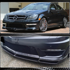 Mercedes C-klasse W204 2007–2015 Frontbumper lip Lip V1 (voor AMG 2012-2014, carbon) foto 4