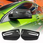 Mercedes C-klasse W204 2007–2015 Spiegelkappen (carbon) foto 1