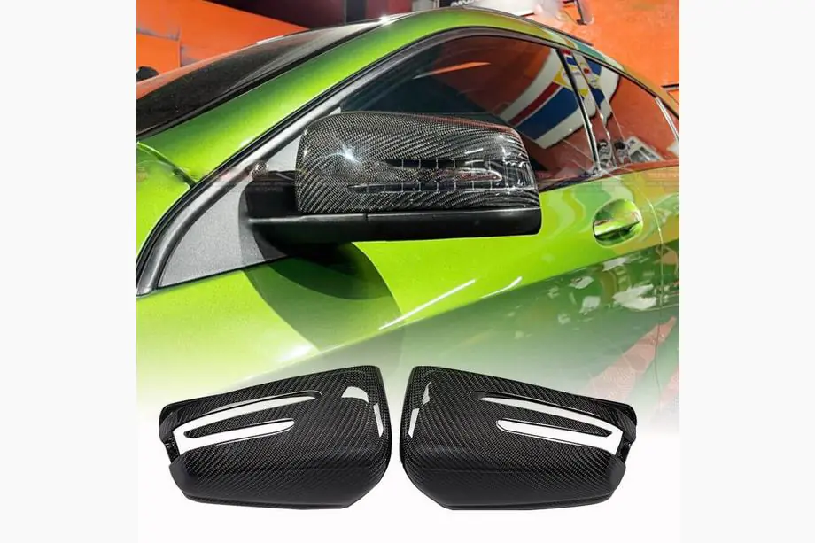 Mercedes C-klasse W204 2007–2015 Spiegelkappen (carbon) Image