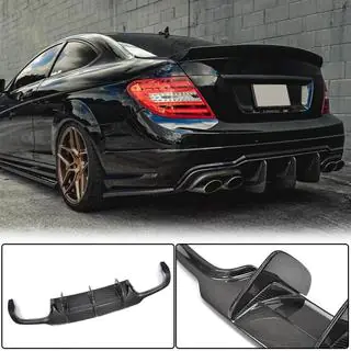Achterbumper diffuser V2 (voor AMG SD/Coupe 2012-2014, carbon) foto 1