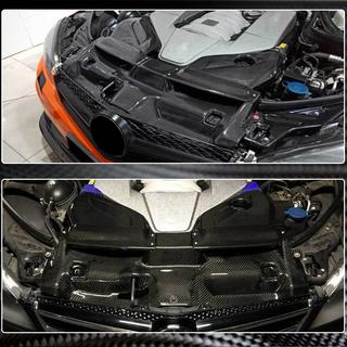 Cold air intake-behuizing met deksel (voor C63 AMG 2012-2014, dry carbon) foto 3