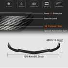 Mercedes C-klasse W204 2007–2015 Voorbumper lip Lip V2 (voor AMG 2012-2014, dry carbon) foto 5
