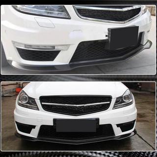 Voorbumper lip Lip V2 (voor AMG 2012-2014, dry carbon) foto 4