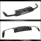 Mercedes C-klasse W204 2007–2015 Achterbumper diffuser V4 (voor AMG SD/Coupe 2012-2014, carbon) foto 4