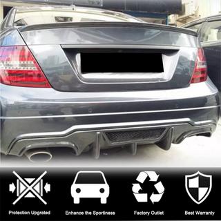Achterbumper diffuser V4 (voor AMG SD/Coupe 2012-2014, carbon) foto 2
